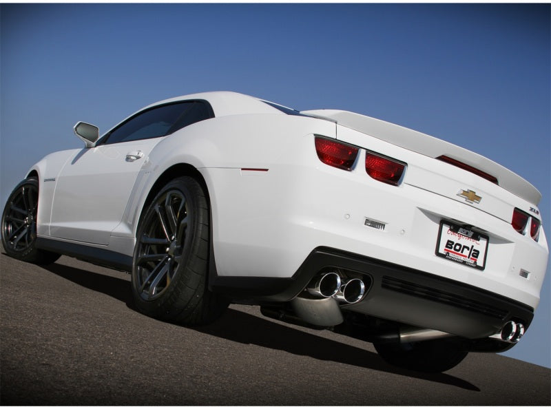 Borla 12-14 Chevrolet Camaro ZL1 Coupe 6.2L 8cyl AT/MT 6spd RWD Aggressive ATAK Catback Exhaust-thumbmail-3