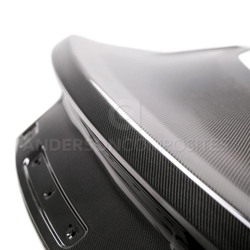 Anderson Composites 15-18 Ford Mustang Type-OE Double Sided Carbon Fiber Decklid-thumbmail-8