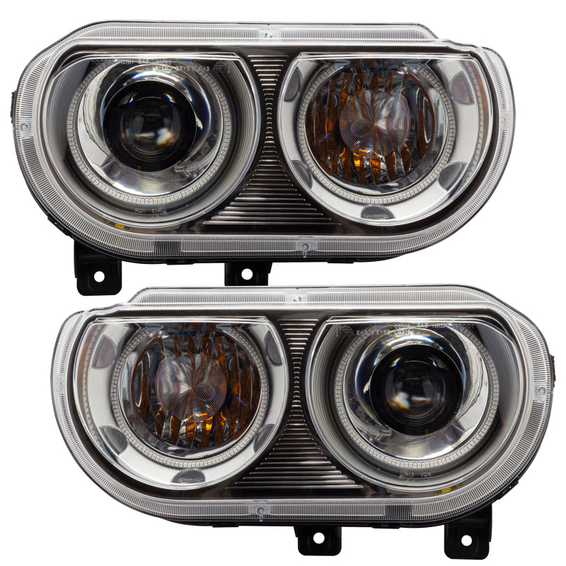 Oracle 08-14 Dodge Challenger SMD HL (HID Style) - ColorSHIFT w/ 2.0 Controller-thumbmail-4