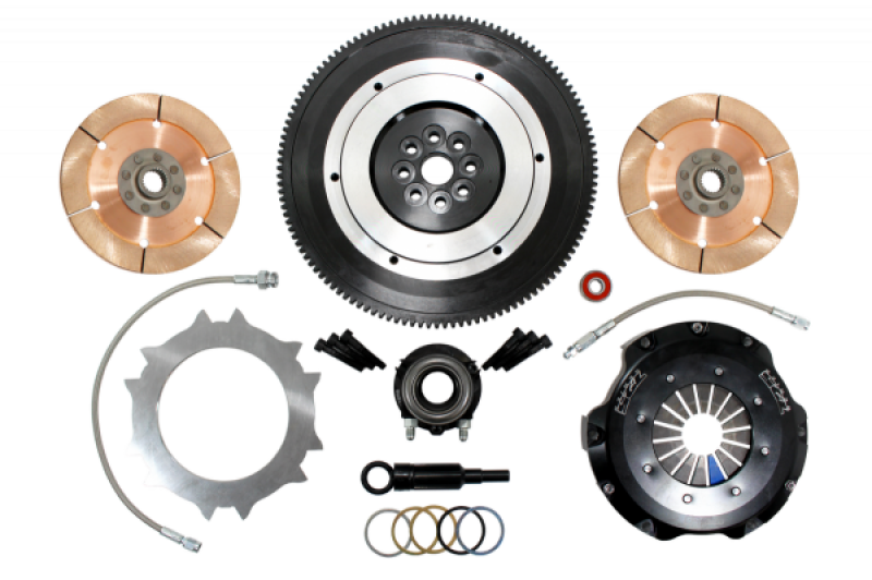 Clutch Masters 07-09 Subaru Legacy GT Spec B Push Style Race Twin-Disc 7.25in Clutch Kit-thumbmail-1