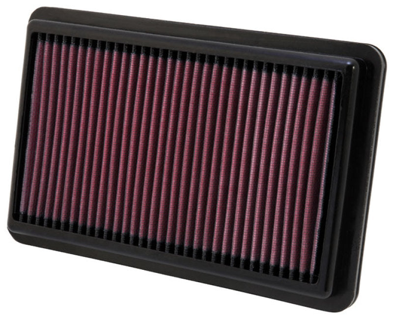 K&N Replacement Air Filter 10.188in O/S Length x 6.375in O/S Width x 1.063in H for 12 Honda Civic Si-thumbmail-2