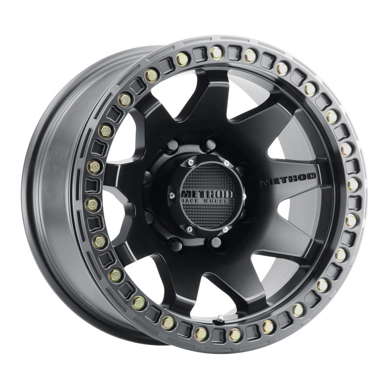 Method MR108 17x9 -44mm Offset 8x6.5 130.81mm CB Matte Black w/BH-H24125-38 Wheel-thumbmail-3