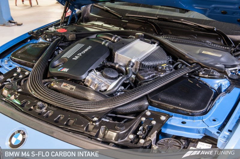 AWE Tuning BMW F8x M3/M4 S-FLO Carbon Intake-thumbmail-4