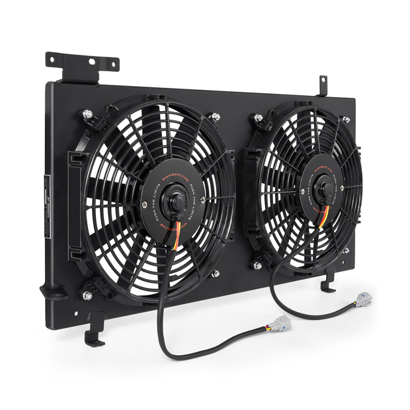 Mishimoto 08+ Subaru WRX/STI PNP Aluminum Fan Shroud Black-thumbmail-3