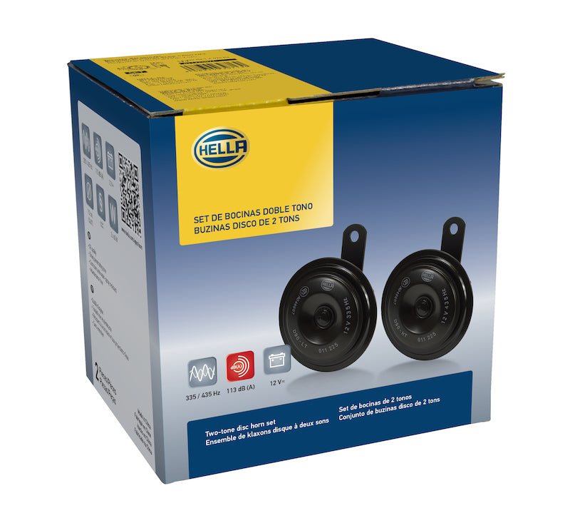 Hella Horn Kit Bx Blk Disc 92Mm 12V Univ-thumbmail-5