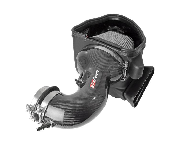 aFe 17-12 Chevrolet Camaro ZL1 (6.2L-V8) Track Series Carbon Fiber CAI System w/ Pro-DRY S Filters-thumbmail-9