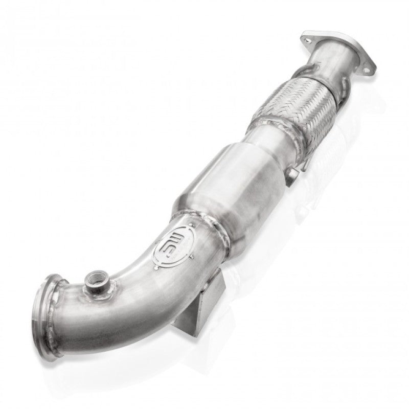 Stainless Works 2013-18 Ford Focus ST 3in High-Flow Cats Downpipe Factory Connection-thumbmail-13