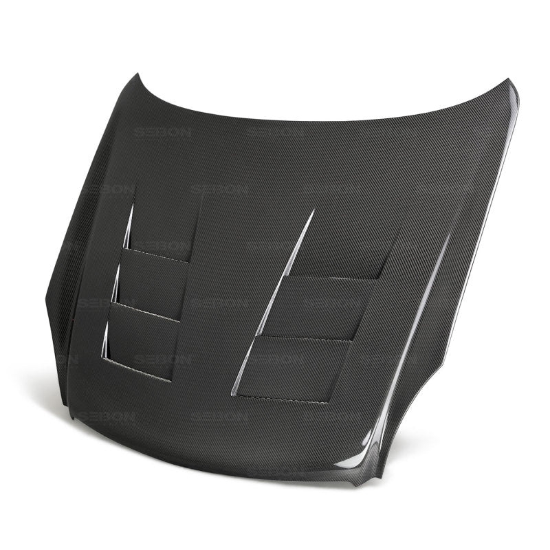 Seibon 03-07 Infiniti G35 Coupe TS Carbon Fiber Hood-thumbmail-3
