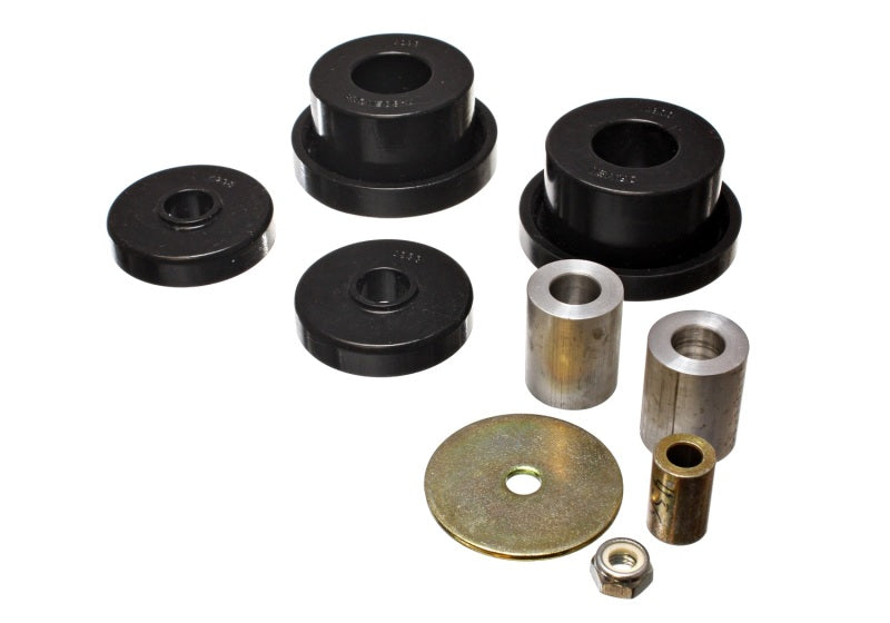 Energy Suspension 08-10 Chrysler Challenger/07-10 Charger RWD Black Rear Diff Mount Bushing Set-thumbmail-2