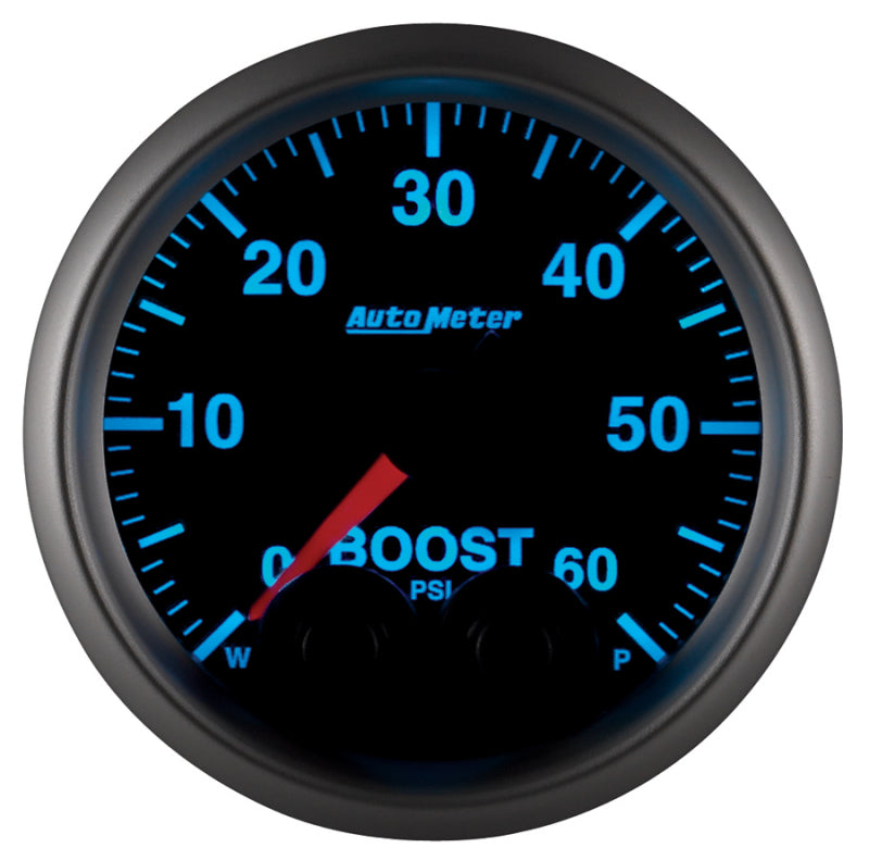 Autometer Elite 52mm 0-60 PSI Boost Peak & Warn w/ Electronic Control Gauge-thumbmail-7
