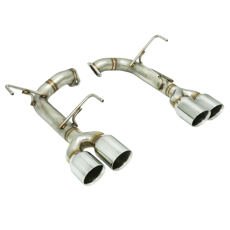 Remark 2015+ Subaru WRX/STI VA Axle Back Exhaust w/Stainless Steel Double Wall Tip-thumbmail-2
