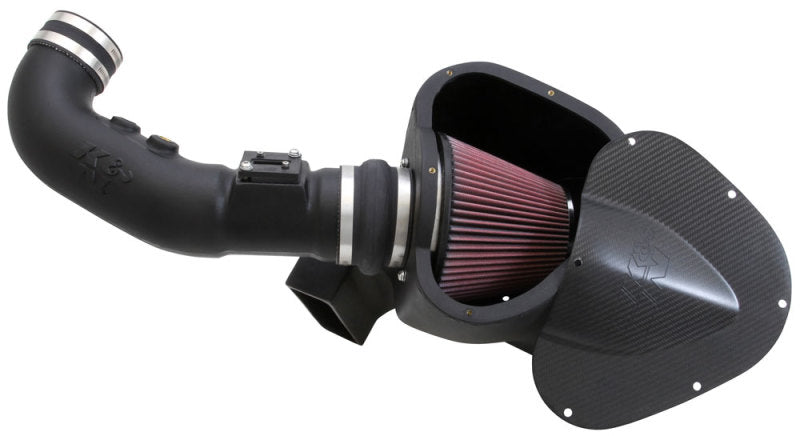 K&N 11-12 Ford Mustang GT 5.0L V8 Aircharger Performance Intake Kit-thumbmail-2