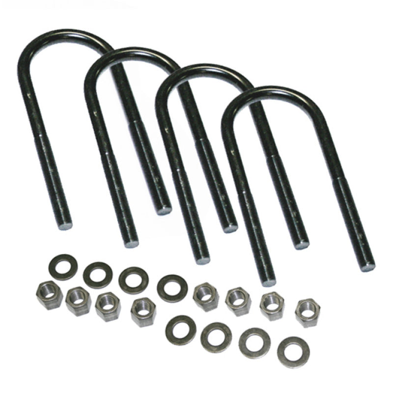 Superlift U-Bolt 4 Pack 5/8x3-7/8x12.5 Round w/ Hardware-thumbmail-2