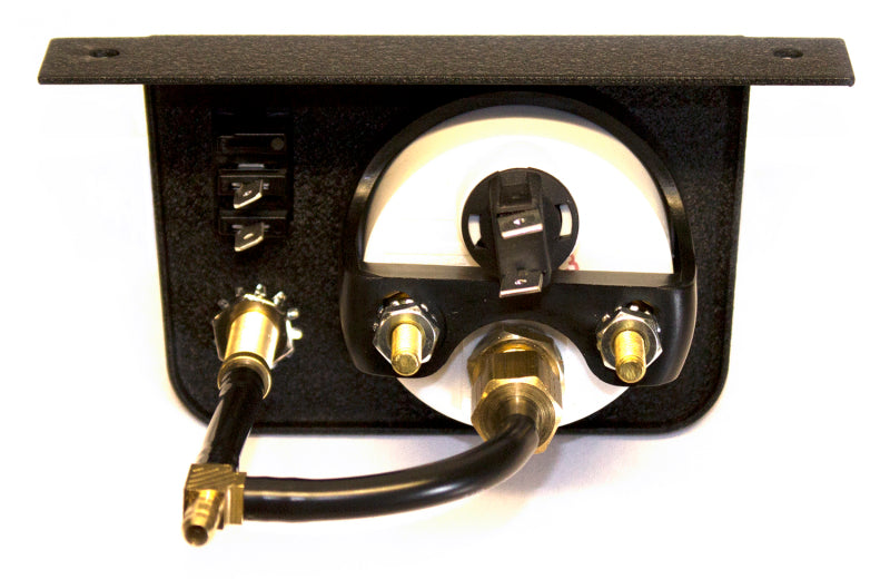 Air Lift Single Needle Gauge W/ 2in Lighted Panel - 100 PSI-thumbmail-6