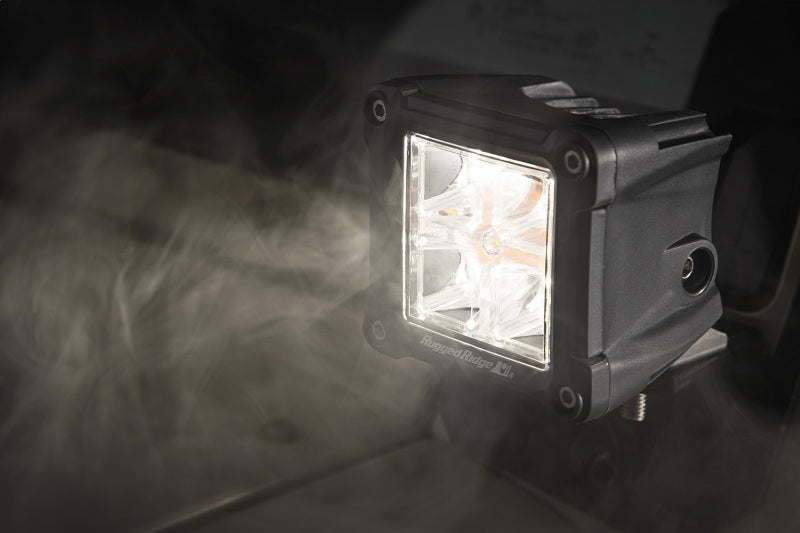 Rugged Ridge Cube LED Light Combo High/Low Beam-thumbmail-6