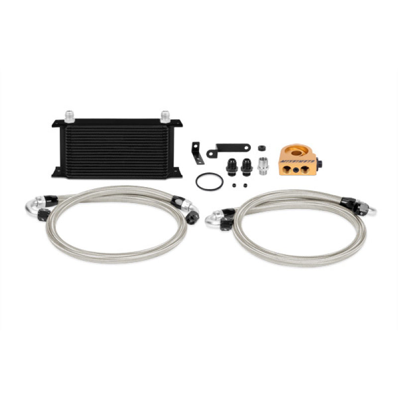 Mishimoto 08-14 WRX/STi Thermostatic Oil Cooler Kit - Black-thumbmail-3