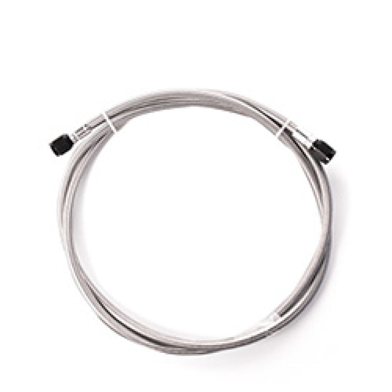 Snow Performance 2ft Stainless Steel Braided Line (Black) w/ 4AN Fittings-thumbmail-2