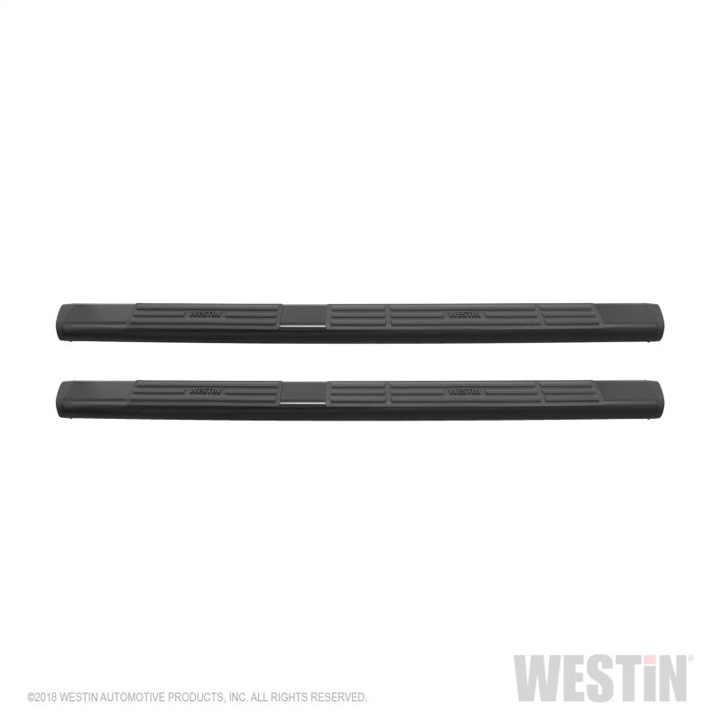 Westin Premier 6 in Oval Side Bar - Mild Steel 75 in - Black-thumbmail-26