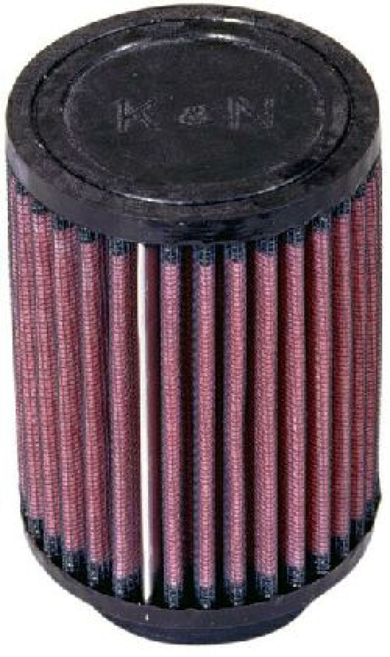 K&N Universal Rubber Filter 2.125in Flange ID 3.5in Base OD 3.5in Top OD 5in Height-thumbmail-1