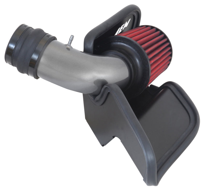 AEM 11-14 Volkswagen Jetta 2.0L L4 - Cold Air Intake System - Gunmetal Gray-thumbmail-4