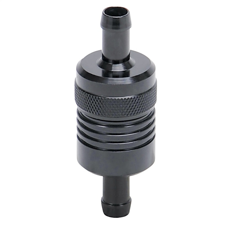 Russell Performance Black Street Fuel Filter (3in Length 1-1/8in diameter 3/8in inlet/outlet)-thumbmail-3