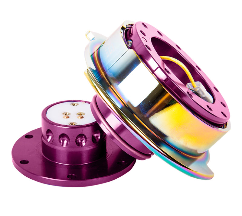 NRG Quick Release Gen 2.5 - Purple Body / Neochrome Ring-thumbmail-2
