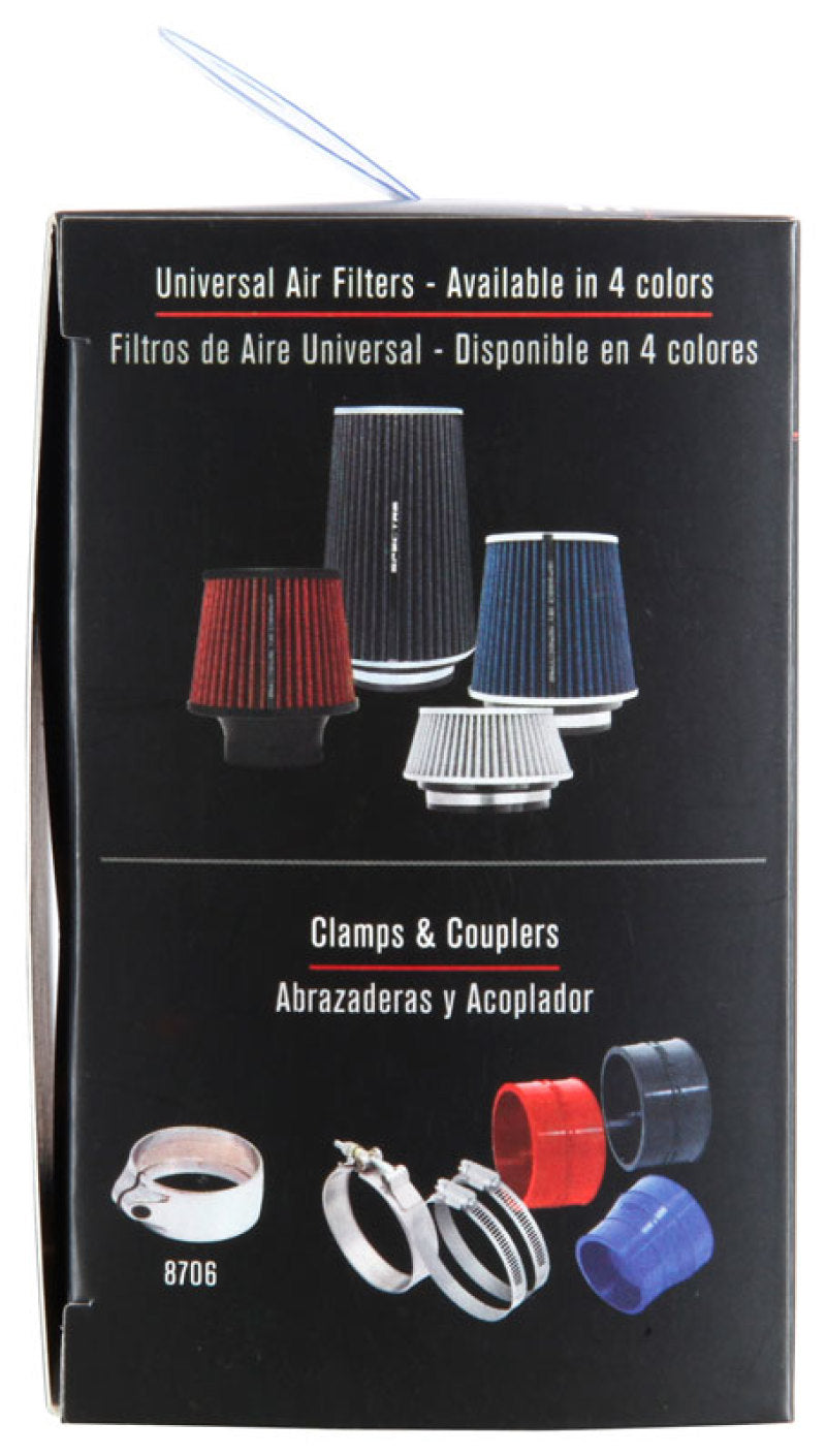 Spectre Universal Pre-Filter Wrap 6.125in. x 9.125in. - Black-thumbmail-12
