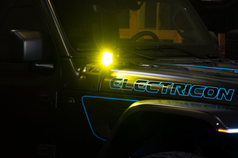 DV8 Offroad 3in Elite Series LED Amber Pod Light-thumbmail-13