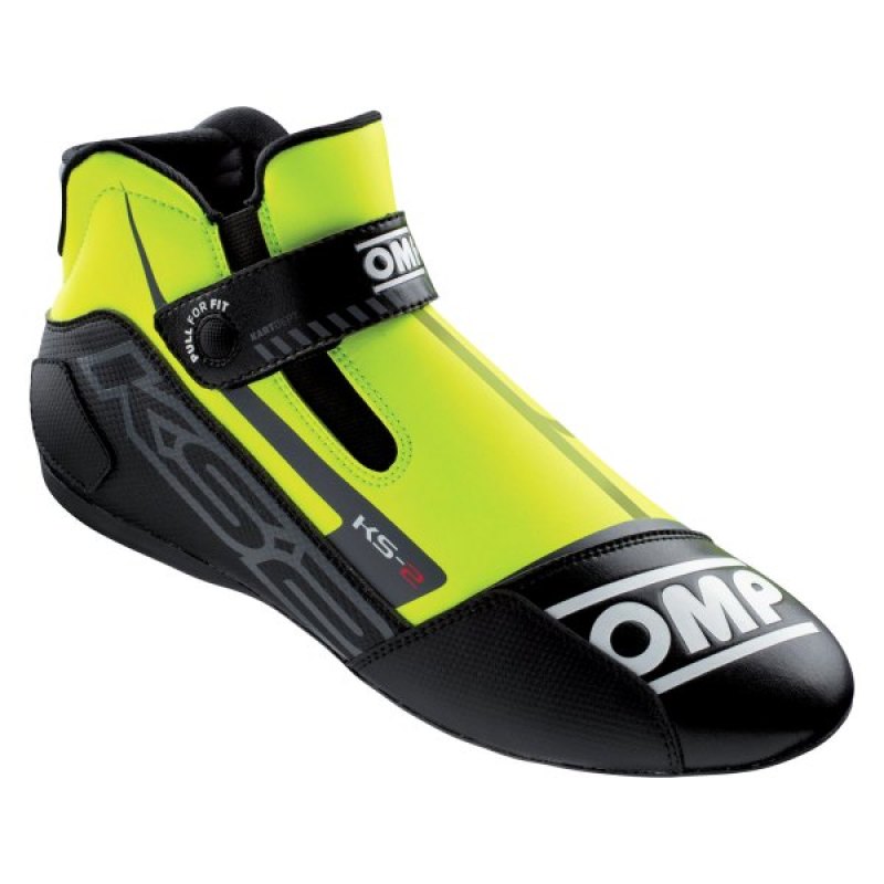 OMP KS-2 Shoes My2021 Yellow/Black - Size 40-thumbmail-1