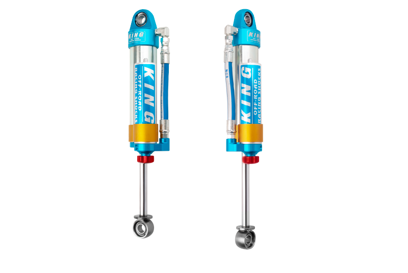 King Shocks 96-04 Toyota Tacoma (6 Lug) Rear 2.5 Dia Piggy Hose Reservoir Shock w/Adjuster (Pair)-thumbmail-1