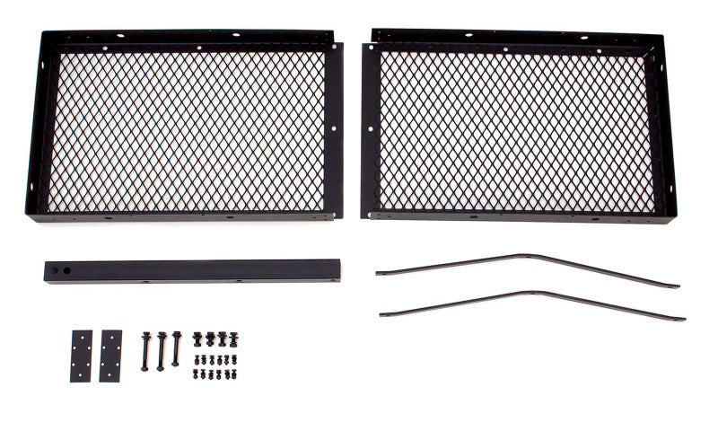 Lund Universal 20in X 60in Basic Cargo Carrier For 2in Hitches - Black-thumbmail-13