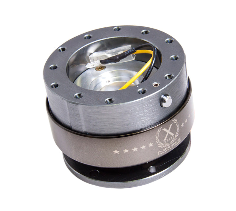 NRG Quick Release Gen 2.0 - Gunmetal Body / Titanium Chrome Ring-thumbmail-4