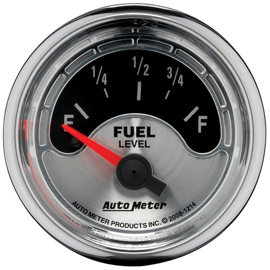 Autometer American Muscle Gauge Fuel Level 2 1/16in 0e To 90f Electric American Muscle