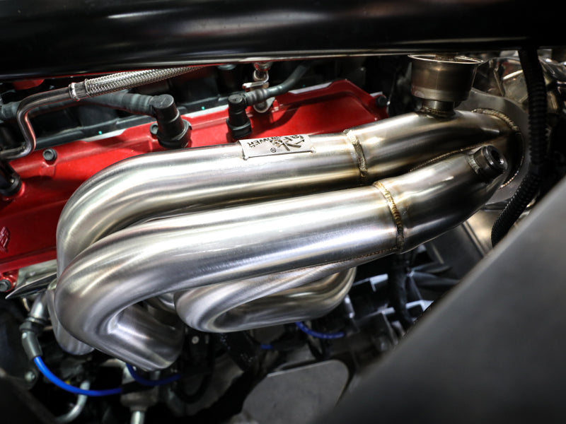 aFe Twisted 304SS Header 2020 Chevy Corvette (C8) 6.2L V8 - Brushed-thumbmail-4