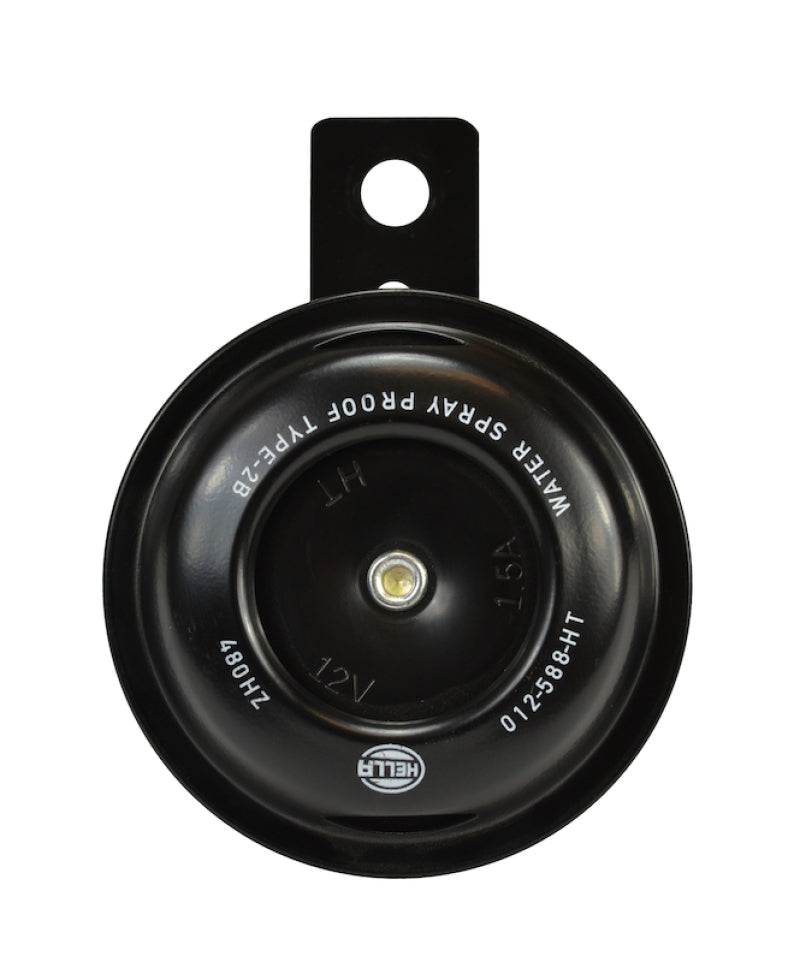 Hella Horn Bl Blk Disc Ht Mcycle 12V Univ-thumbmail-3