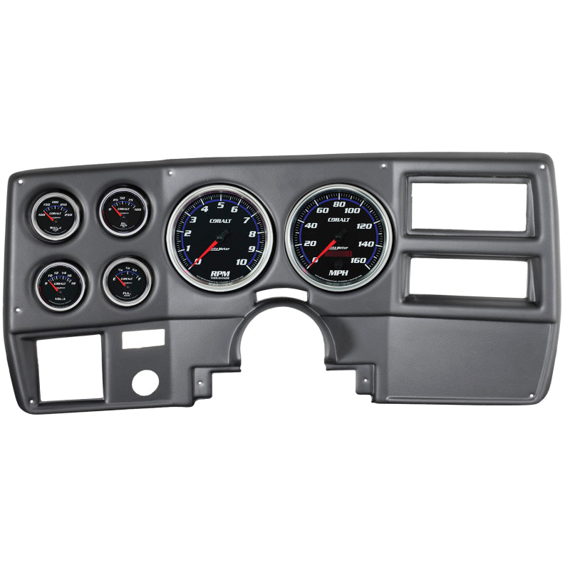 Autometer Cobalt 73-83 Chevy Truck/Suburban Kit 6pc Tach / MPH / Fuel / Oil / WTMP / Volt-thumbmail-1
