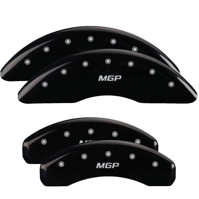 MGP 4 Caliper Covers Engraved Front & Rear MGP Black finish silver ch-thumbmail-3