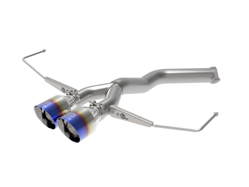 aFe Takeda 3in-2.5in 304 SS Axle-Back Exhaust w/Blue Flame Tip 19-20 Hyundai Veloster I4-1.6L(t)-thumbmail-1