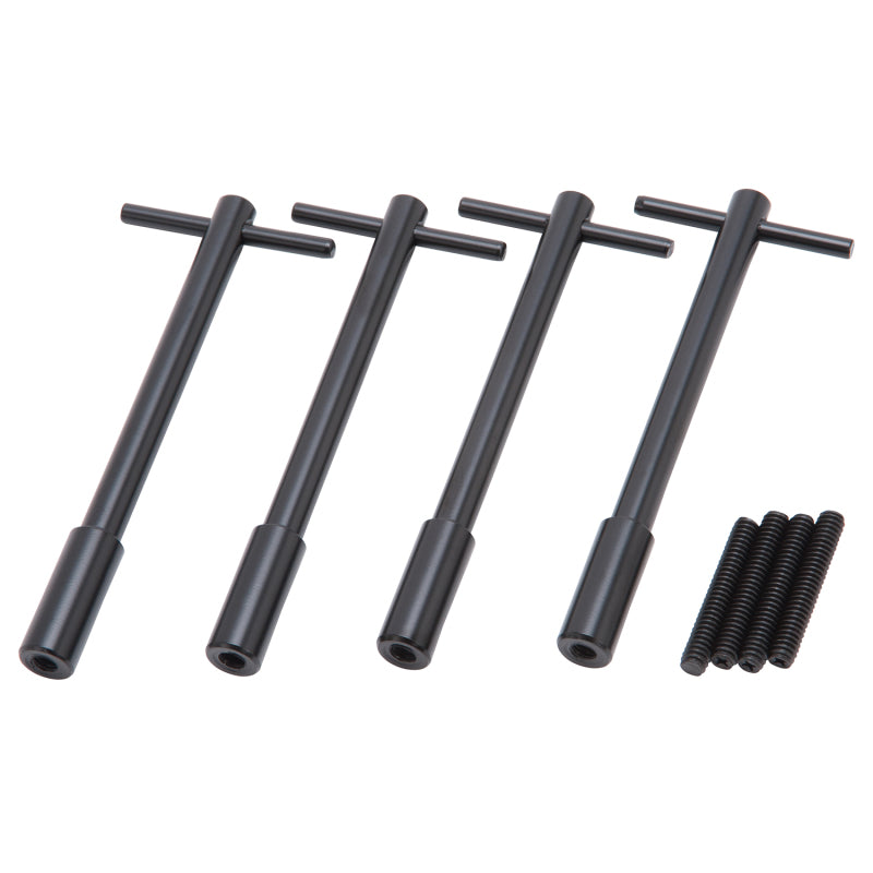 Edelbrock Vc Hold Down Kit T-Bar 1/4In-20 Thread 5In Long Black (Set of 4)-thumbmail-2