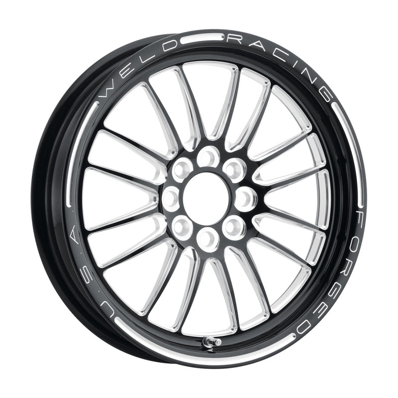 Weld Tuner Import 15x3.5 / 4x100mm BP / 2.25in. BS 1-Piece Black Wheel-thumbmail-3