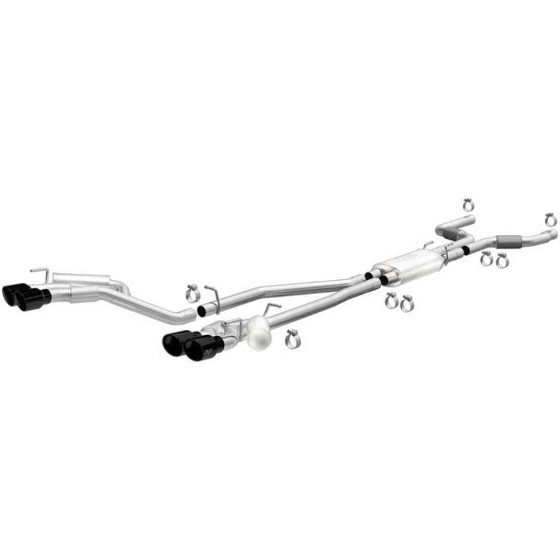 MagnaFlow 20-21 Ford Explorer 3.0L V6 Dual Exit Quad Black Chrome Tip Street Series Cat-Back Exhaust-thumbmail-23
