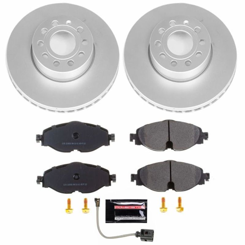 Power Stop 15-18 Audi A3 Front Z23 Evolution Sport Coated Brake Kit-thumbmail-1