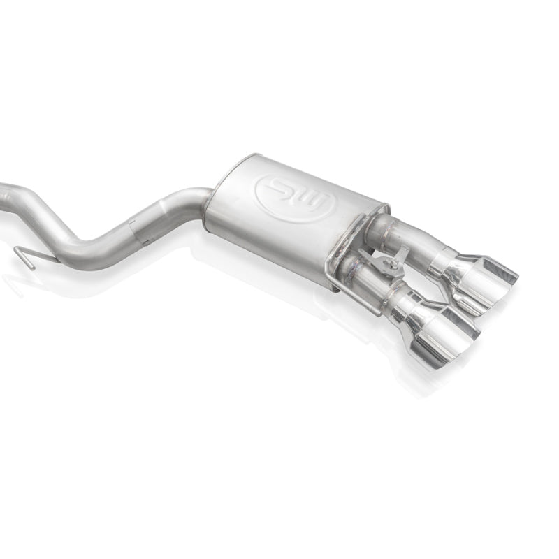 Stainless Works 2020 Ford GT500 Redline Catback H-Pipe Exhaust Factory Connect - Polished Tips-thumbmail-6