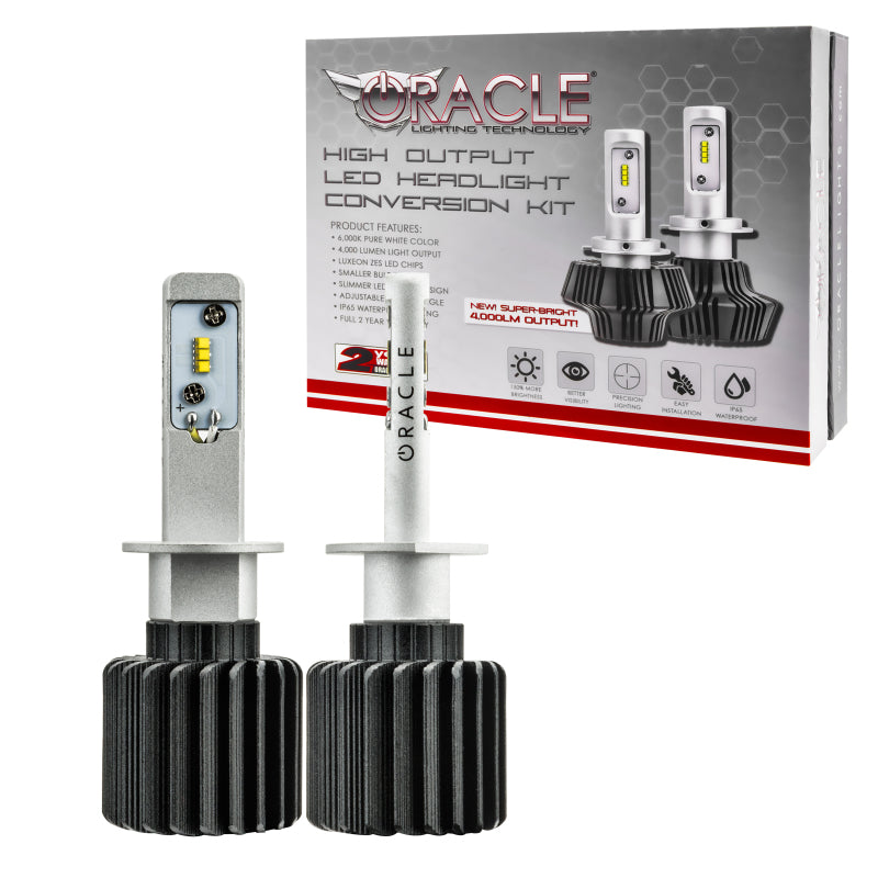 Oracle H1 4000 Lumen LED Headlight Bulbs (Pair) - 6000K-thumbmail-5