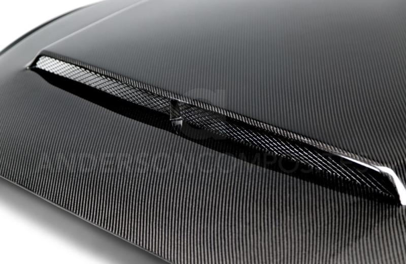 Anderson Composites 15-17 Ford Mustang (Excl. GT350/GT350R) Super Snake Double Sided Hood-thumbmail-7