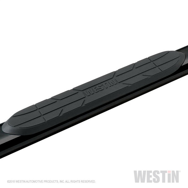 Westin Premier 4 Oval Nerf Step Bars 75 in - Black-thumbmail-19