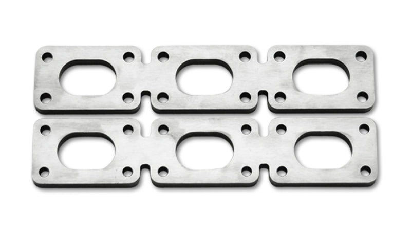Vibrant Mild Steel Exh Manifold Flange for BMW E36/E46 platform motors (sold in pairs) 1/2in Thick-thumbmail-2