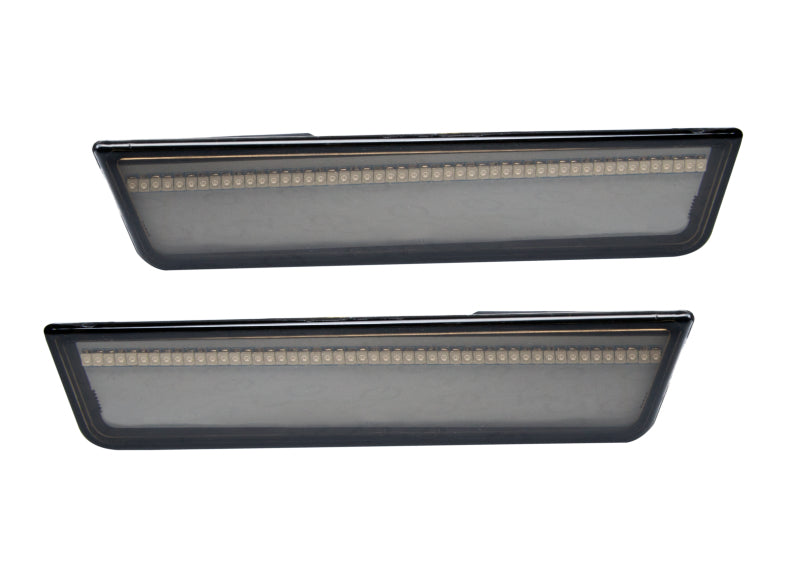 Oracle 11-14 Dodge Charger Concept Sidemarker Set (Rear Only) - Tinted - No Paint-thumbmail-4