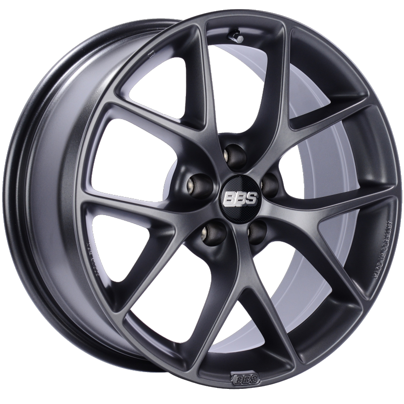 BBS SR 18x8 5x112 ET21 CB66.5 Satin Grey Wheel-thumbmail-2