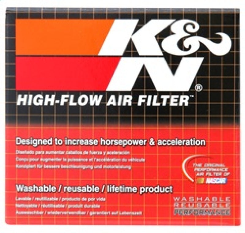 K&N Filter Universal Rubber Filter 2 1/4 inch Flange 3 1/2 inch OD 4 inch Height-thumbmail-13